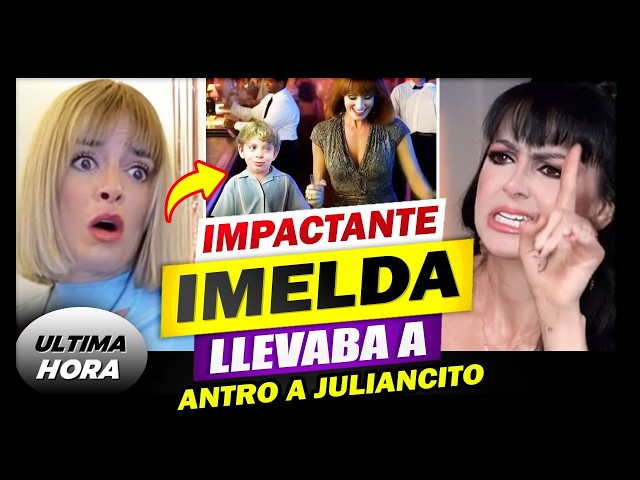 🤬 Se desáta la indignación Imélda llevaba a Juliancito a antros y consumía sustancias frente a él 😨🚨