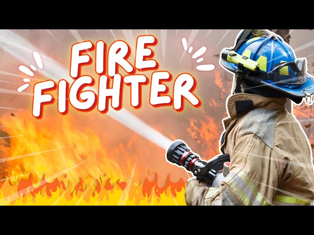 Becoming Firefighter for Kids | Learn About Firefighters 👨‍🚒🚒