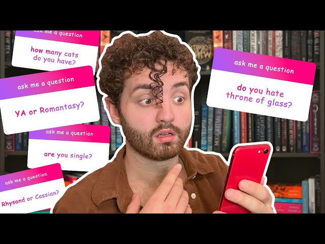 answering all of your weird bookish questions 💭📚