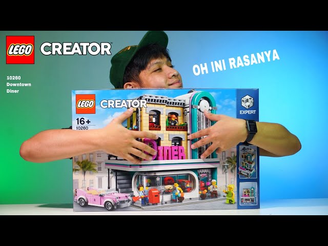 Lego Creator 10260 Downtown Diner Unboxing & [Speed Build]