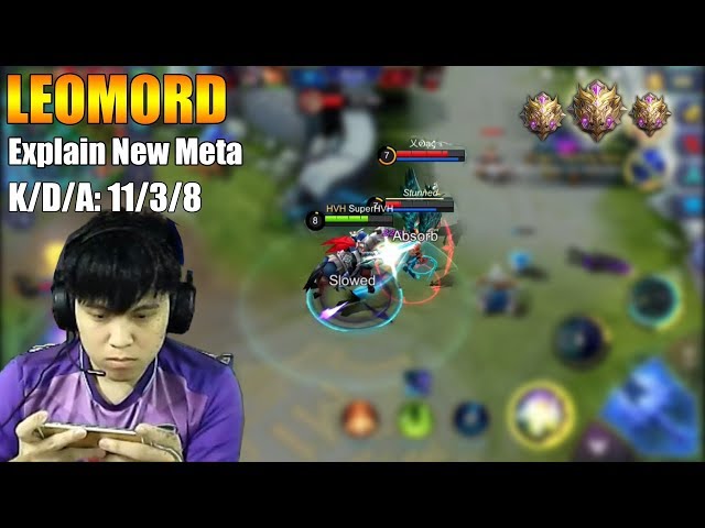 Explain New Meta LEOMORD - Arrival spell | Mythic rank gameplay [K2 Zoro]