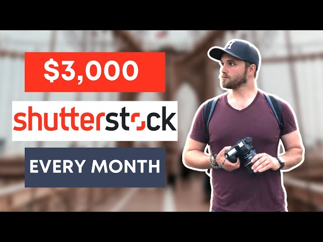 $3K/month PASSIVE INCOME—full strategy for Shutterstock, Pond5 (how to make money as a photographer)