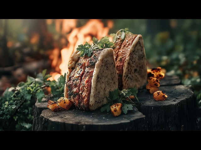 Serbian Chef's Smoked Brisket – Perfectly Juicy & Tender! 🔥🥩