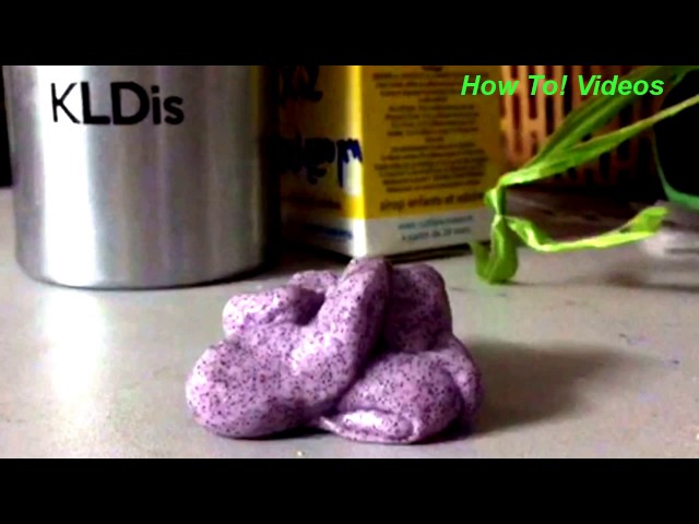 How To Make Slime(Without Borax)-How To! Videos