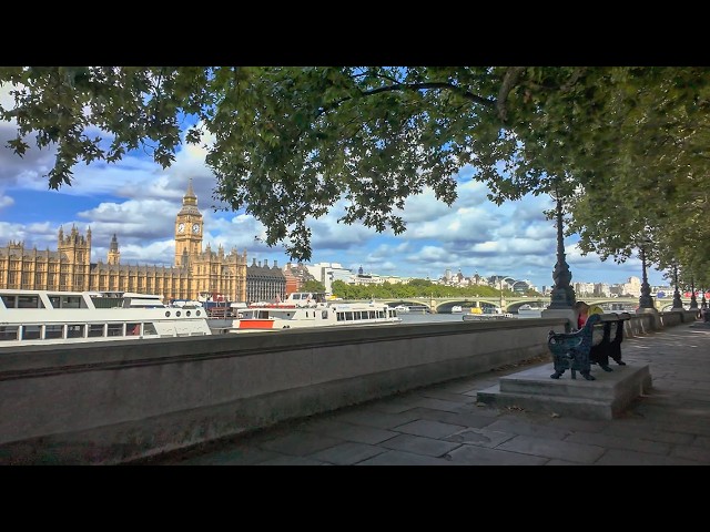 London City Tour 2024: Vauxhall to South Bank, London Walk Tour | 4K HDR