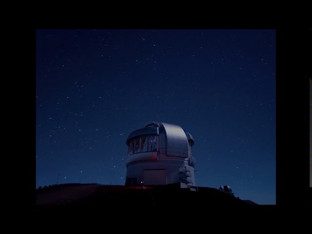 Stars Over Gemini North Timelapse