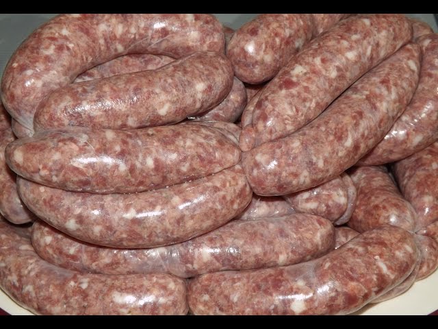 How To Make Sausages. Venison And Red Wine.TheScottReaProject