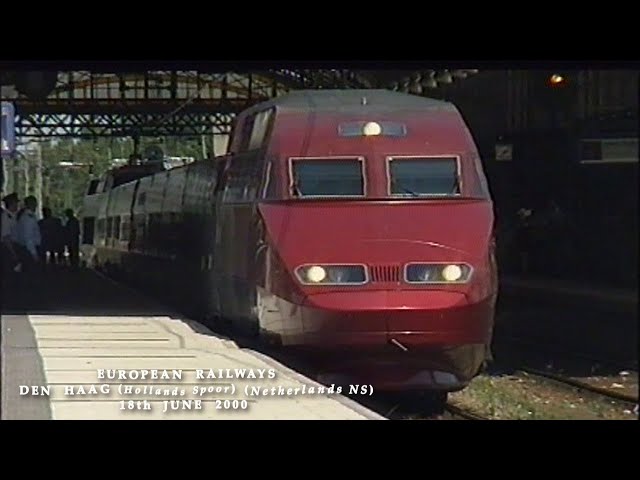 European Railways in the 2000s Den Haag (Hollands Spoor) (Netherlands NS) on 18th June 2000