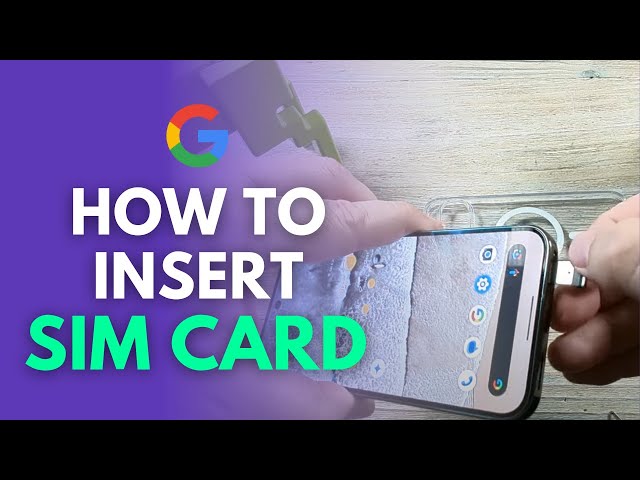 How To Insert Sim Card in Google Pixel 9 (Pro & XL)