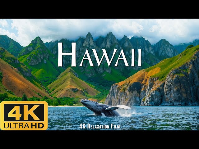 Hawaii 4K – Journey to Paradise Coasts – Relaxing Music 🌊🌺