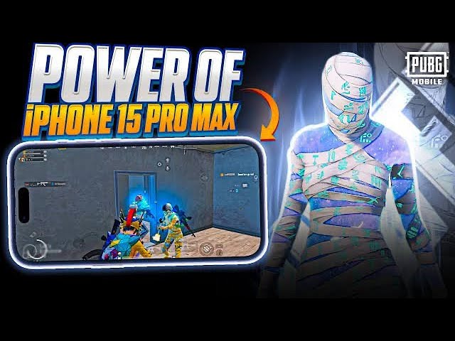 Apple iPhone 15 Pro Max full review | Power of iPhone 15 ProMax 90FPS🔥 | PUBG Mobile Montage