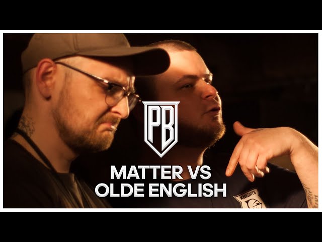 Matter vs Olde English | Premier Battles | Rap Battle