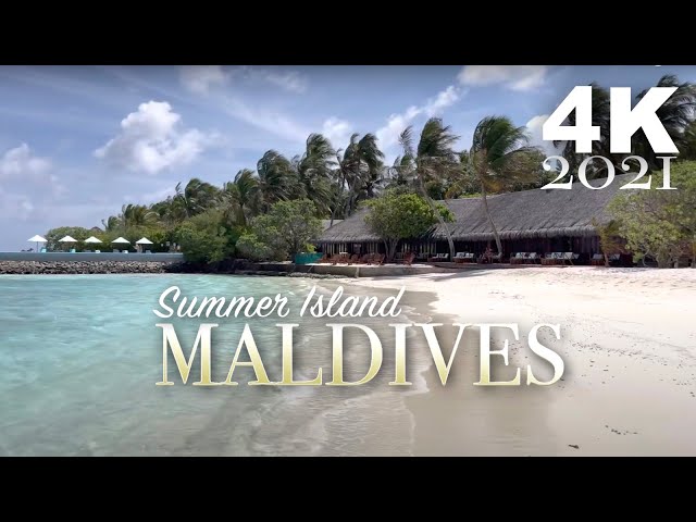 Maldives l Summer Island Resort | August 2021 | 4K (subtittles/CC)