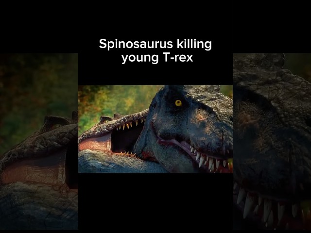 T-Rex Revenge On Spinosaurus