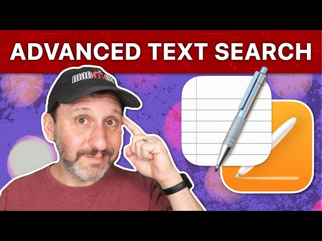 Advanced Text Search in Pages and TextEdit