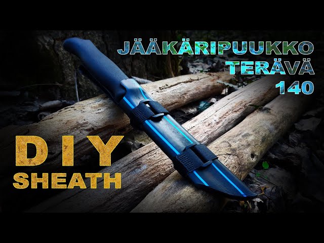 DIY Sheath for Terävä Jääkäripuukko 140