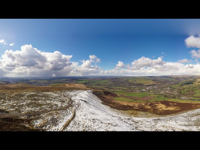 Saddleworth - UK - Alphin Pike  360° Panorama