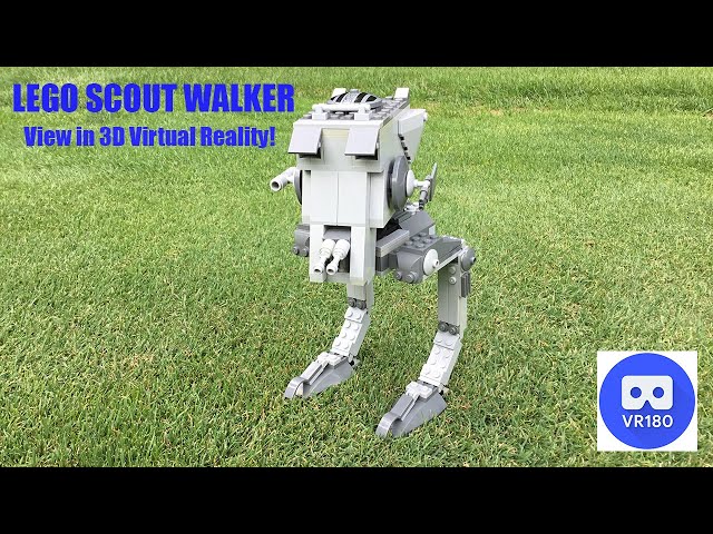 VR180 Star Wars LEGO ATST Scout Transport