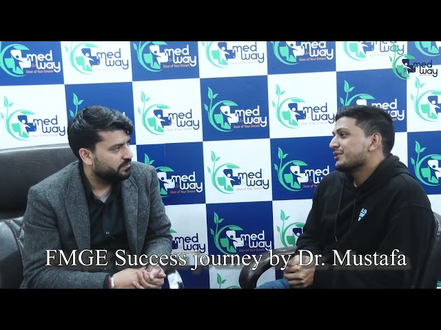 FMGE Success Journey By Dr Mustafa 🔥🔥 || #Medway