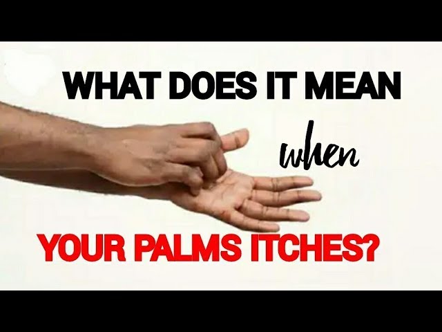 What does it mean when your right hand is itching you? #spiritual #superstition