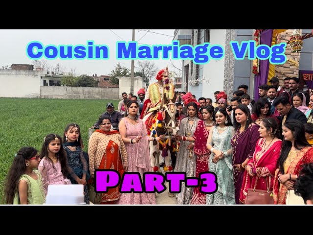 Cousin Marriage Vlog Part-3🥳🙃/ Barat me kari full masti 😝/#marriage #vlogs #wedding #trending #viral