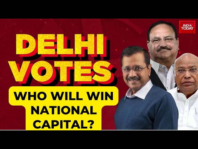 Delhi Election LIVE Updates: 8 Percent Voting Till 9 AM | Can AAP Retain Delhi? | BJP | Congress