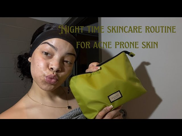 MY NIGHTTIME SKINCARE ROUTINE | unsponsored skincare for acne | SOUTH AFRICAN YOUTUBER 🇿🇦