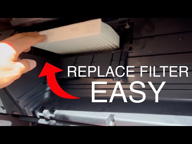 Toyota Highlander how to replace cabin air filter 2014 - 2019