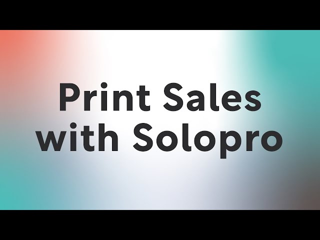 Print Sales with Solopro: Ep 3 Benefits of a Targeted Sales Message with Matthew Parker