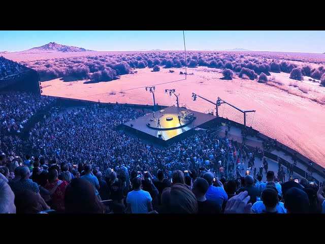 U2 Where the Streets Have No Name opening night Sphere Las Vegas 9/29/2023 4k HDR