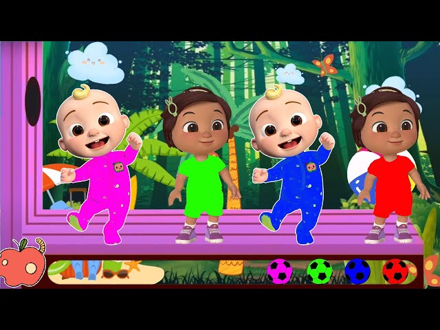 Baby Shark Rainbow 5 Learns Colors | CoComelonToysN Nursery Rhymes & Kids Songs #5