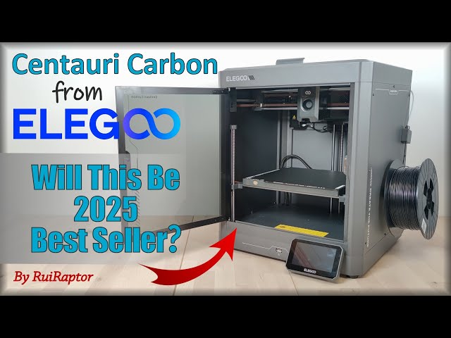 Elegoo CENTAURI CARBON (Part 1) - Is this as good as announced?