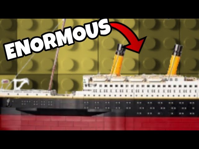 I built the 2nd biggest Lego set ever!(Titanic)