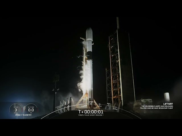 A Falcon rocket lifts off from pad 39A in Florida for the 100th time!