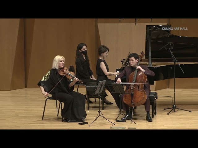 20221105 Trio Seoul  I  Tchaikovsky October from The Seasons for Piano, Op  37