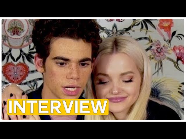 Cameron Boyce - Descendants 2 - Jay, Evie, Carlos & Mal exclusive interview (2017)