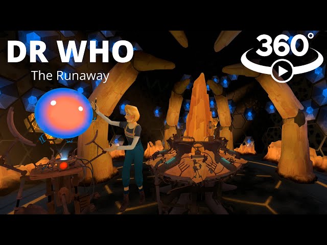 360° DR WHO - The Runaway | VR 360° 8K Playthrough | UFO | BBC | Oculus