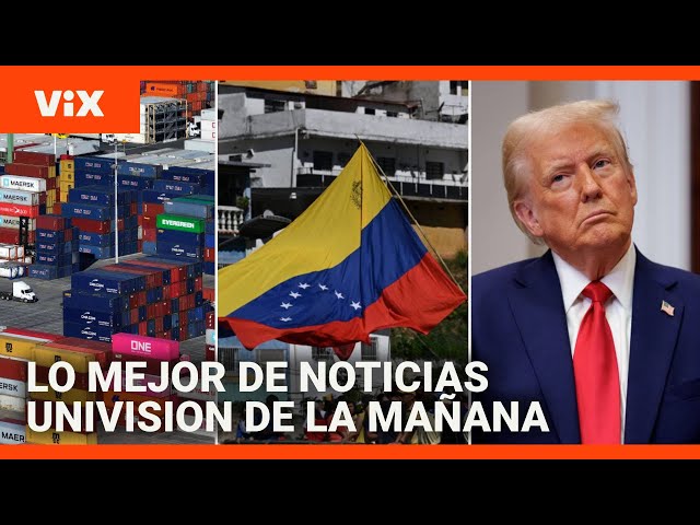 Lo mejor de Noticias Univision de la mañana | lunes 3 de febrero de 2025