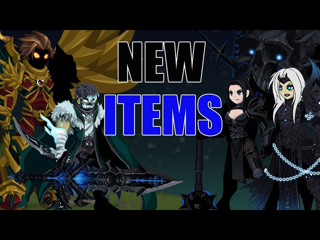 AQW New Dage Birthday Items 2025 - Legion Netherwitch Set | Arcana Dark Witch and Loads More!