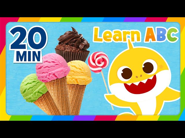 🎓Learn ABC with Happy Baby Shark 🦈 | +Compilation | ABC Songs for Kids | Baby Shark ABC for Children