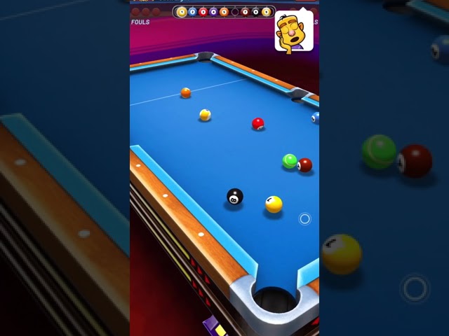 Let's play chalks: Coco in 9 ball round 2🥥 #squareenix #8ballshootitall #billiards #9ball #9ballpool