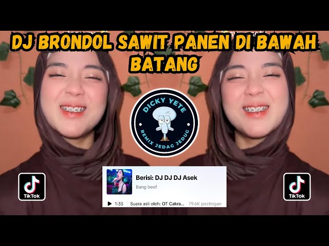 DJ BRONDOL SAWIT PANEN DI BAWAH BATANG OT CAKRAWALA OKU TIMUR REMIX PALEMBANG VIRAL TIKTOK 2024