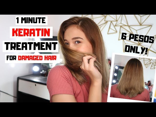 DIY KERATIN TREATMENT AT HOME FOR DAMAGED HAIR | SOFIA KERATIN BRAZILIAN BLOWOUT | Lolly Isabel