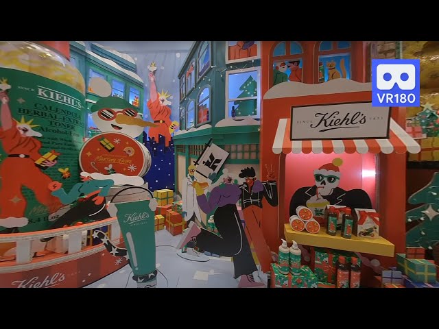 3D 180VR 4K Kiehl's New Year Holiday Event Zone