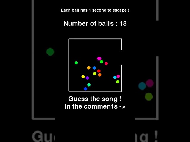 Bouncing Ball Mystery Melodies N°1131 #shorts