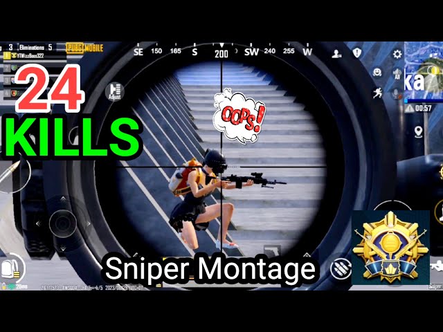 24 KILLS 😳 NEW BEST SNIPE GAMEPLAY on PUBG