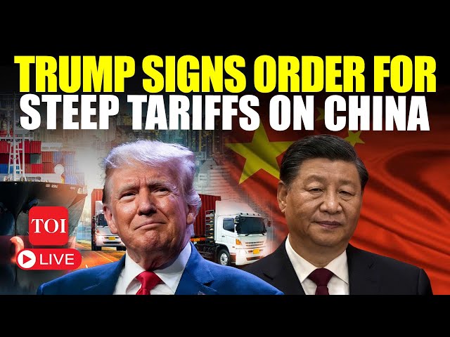 Trump Live: President Trump Delivers Speech On Tariff Threat For China | Trump Tariff News | US News