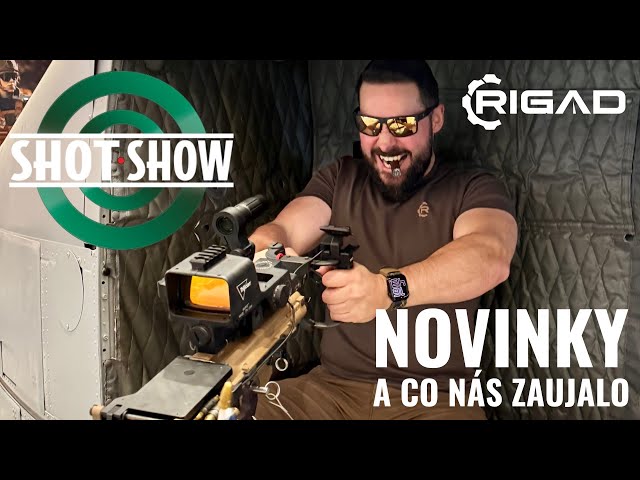 SHOTSHOW 2025: Novinky a věci co nás zaujaly! Zbraně, vybavení, projekční střelnice! Rigad