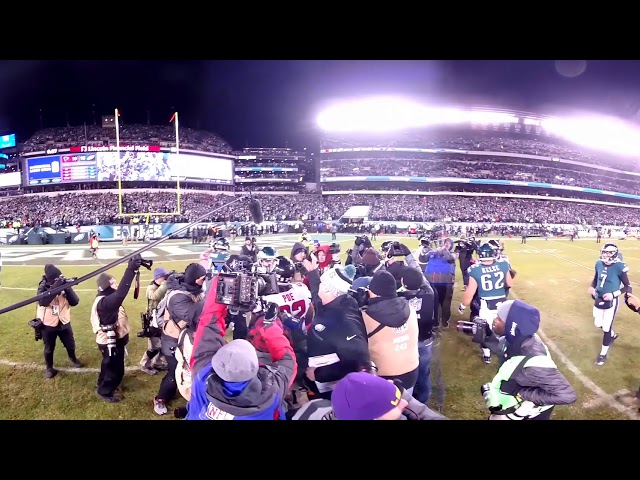 360 View Of Eagles' Defensive Stand