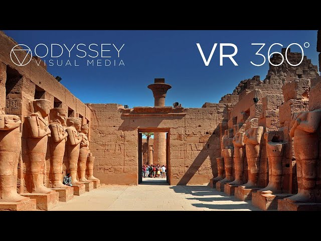 Karnak Temple Egypt Virtual Tour | VR 360° Travel Experience